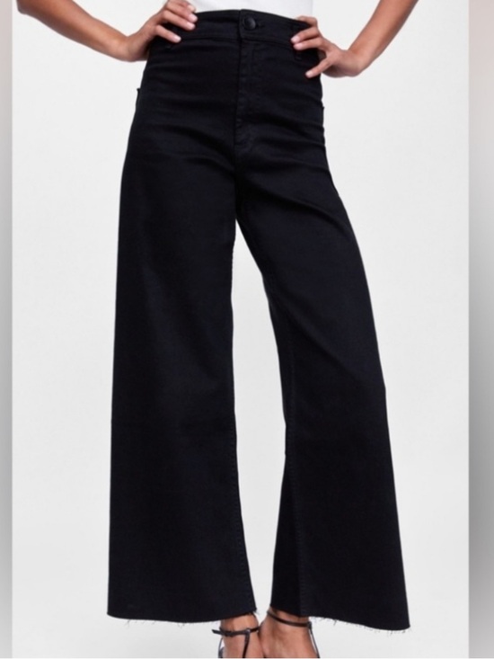 Zara Denim - Zara Black The Marine Straight Jeans